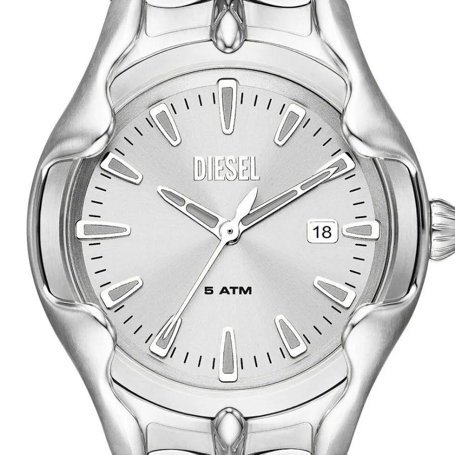 DIESEL Montre Vert Argenté