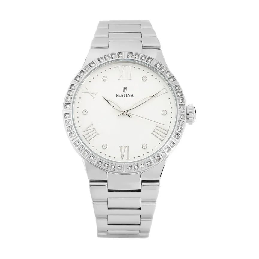 Montre Boyfriend Blanc-FESTINA Sale