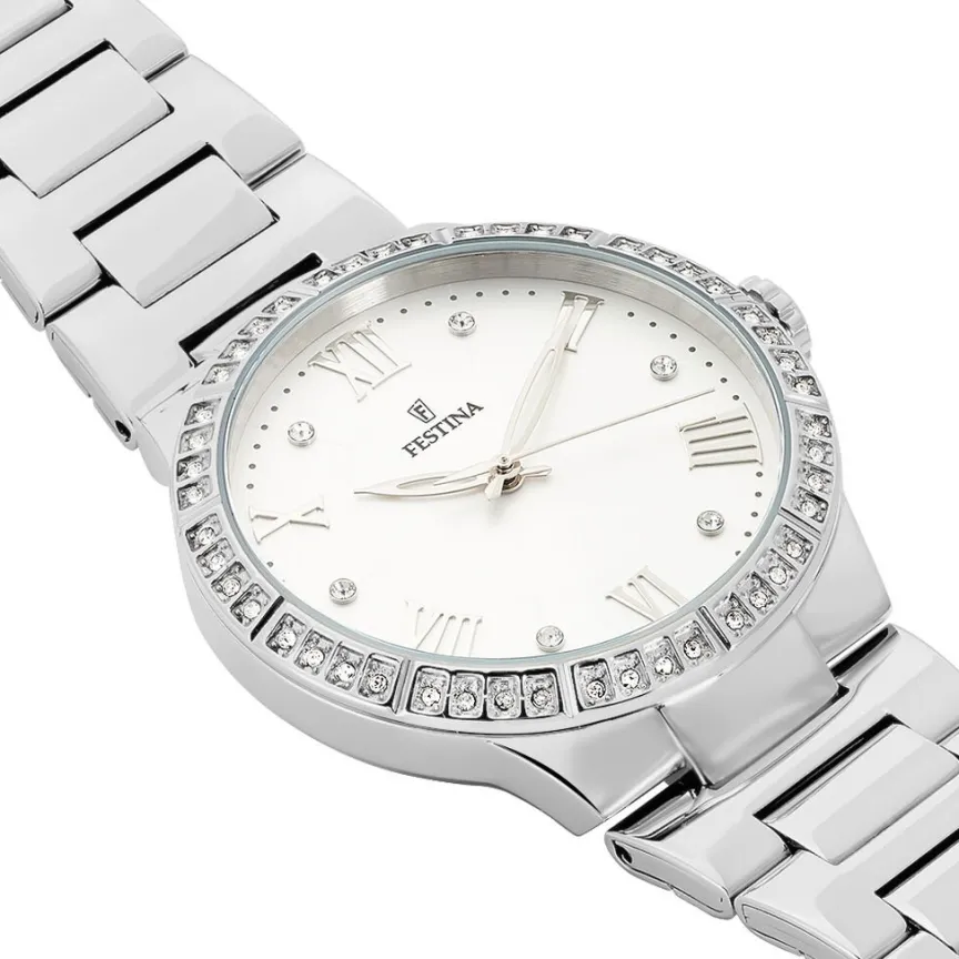 Montre Boyfriend Blanc-FESTINA Sale