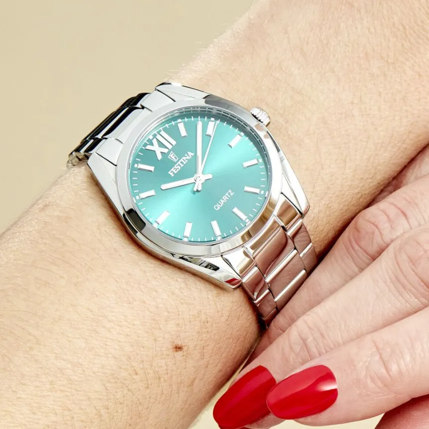 Montre Boyfriend Vert-FESTINA New