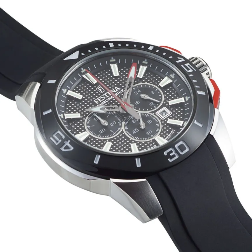 Montre Chrono Bike Noir-FESTINA Online
