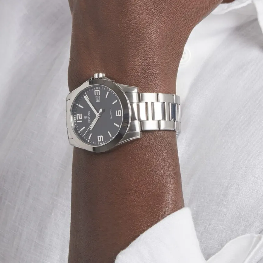 Montre Classics Noir-FESTINA Sale