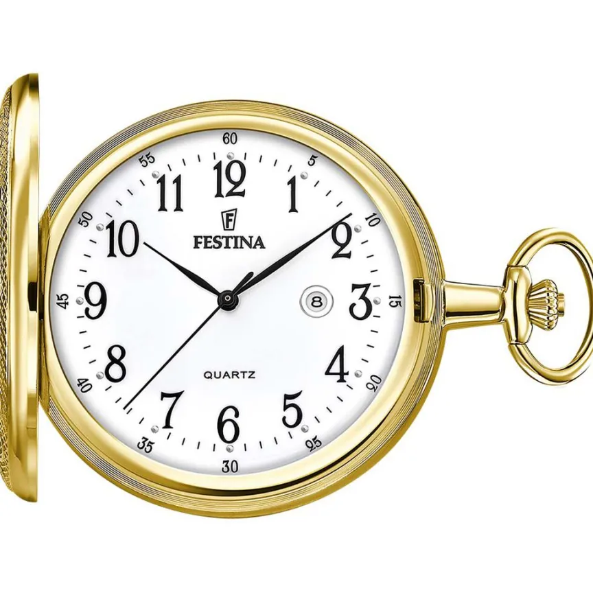 Montre Gousset Blanc-FESTINA Hot