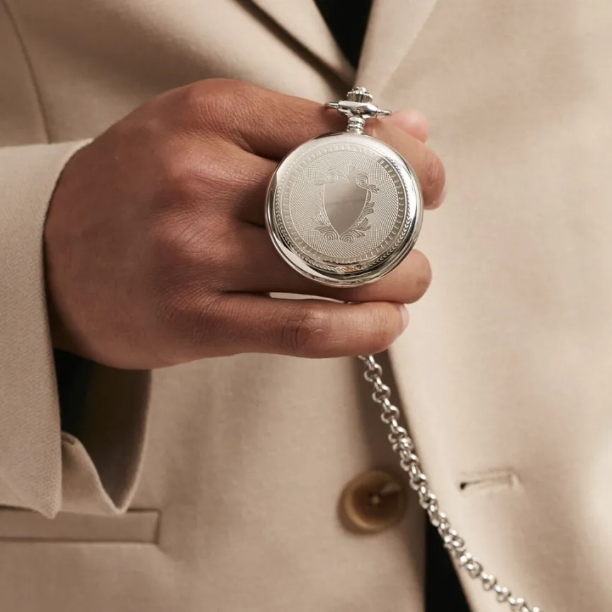 Montre Gousset Blanc-FESTINA New