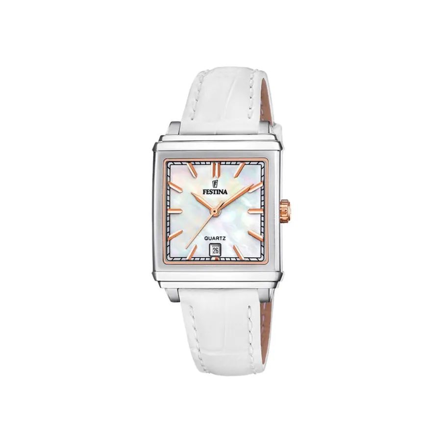 FESTINA Montre On The Square Nacre Blanche