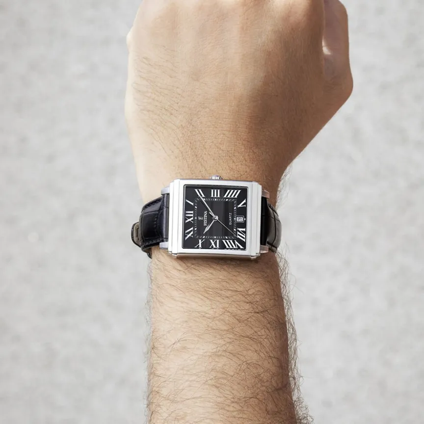 Montre On The Square Noir-FESTINA