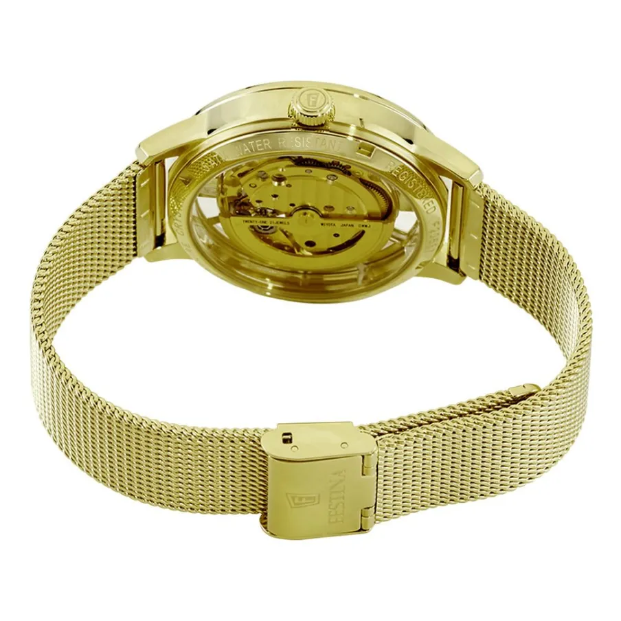 FESTINA Montre Squelette Doré
