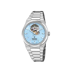 FESTINA SWISS MADE Montre Automatic 35 Bleu Sky