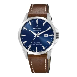 FESTINA SWISS MADE Montre 41 Bleu London