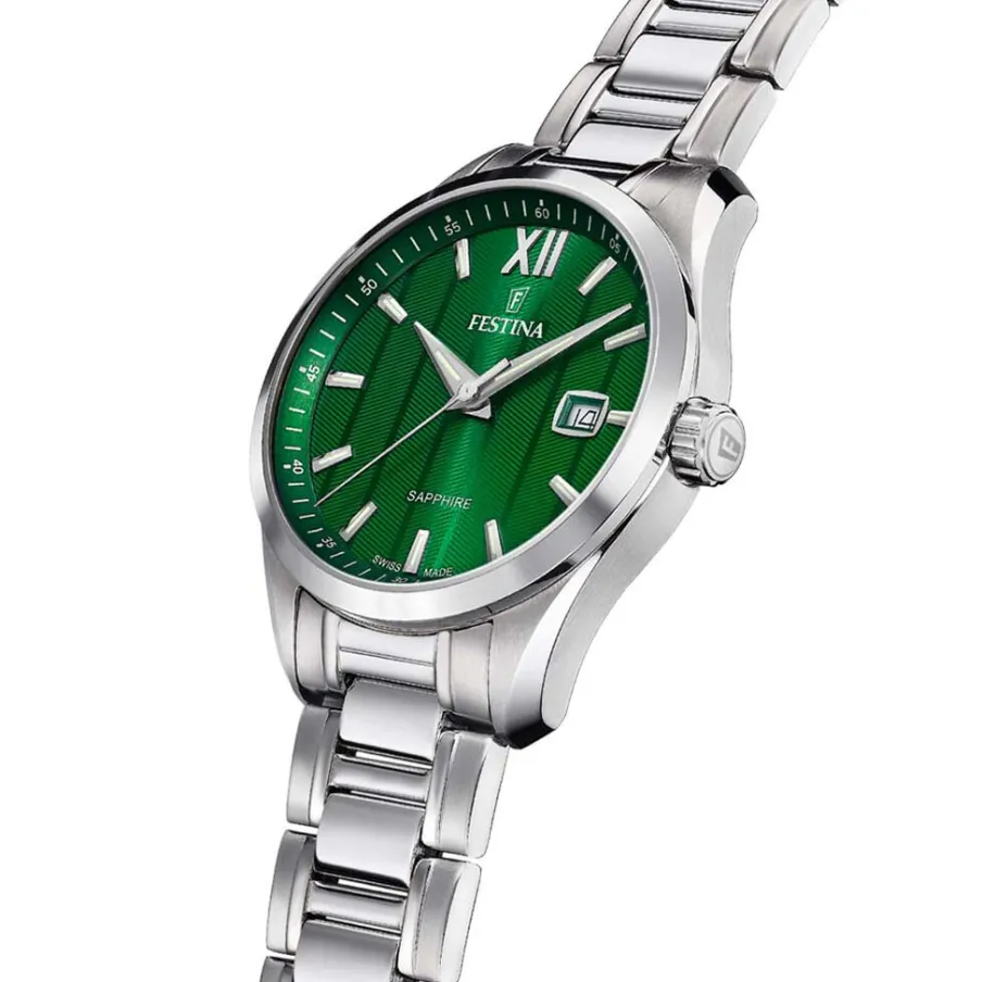FESTINA SWISS MADE Montre 37,5 Vert