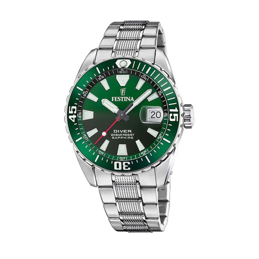 FESTINA Montre The Originals/diver Vert