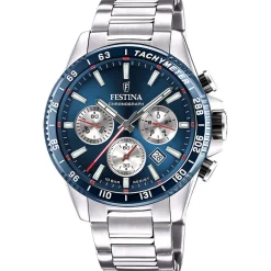 FESTINA Montre Timeless Chronograph Bleu