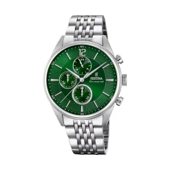 FESTINA Montre Timeless Chronograph Vert
