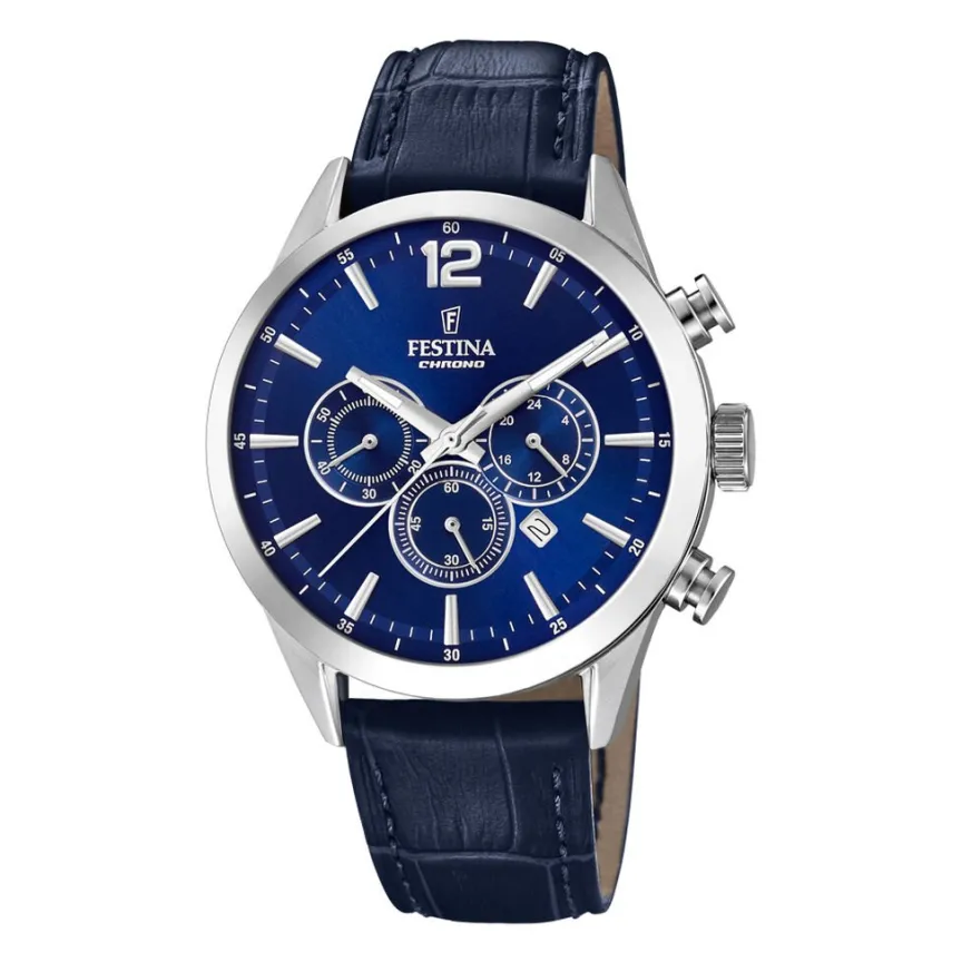 Montre Timeless Chronograph Bleu-FESTINA Clearance