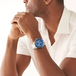 FOSSIL Montre Blue Bleu