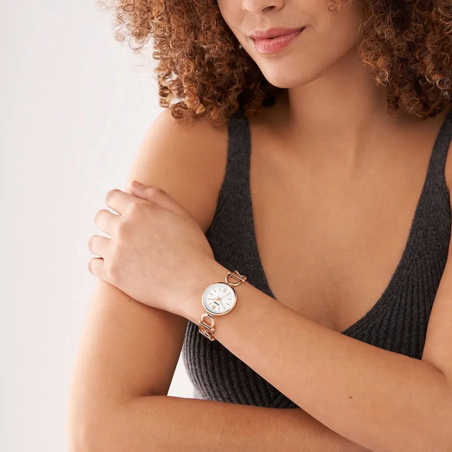 FOSSIL Montre Carlie Argenté