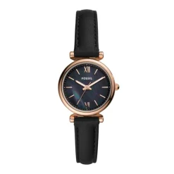 FOSSIL Montre Carlie Mini Nacre Noire