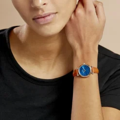 Montre Carlie Mini Bleu-FOSSIL Outlet