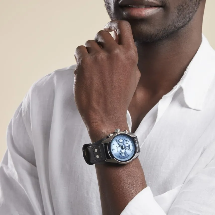 Montre Coachman Bleu-FOSSIL Sale