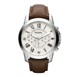 FOSSIL Montre Grant Beige