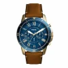 FOSSIL Montre Grant Sport Bleu