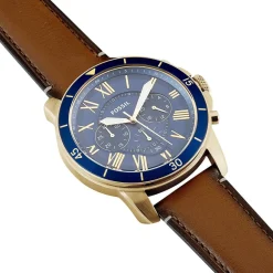 FOSSIL Montre Grant Sport Bleu