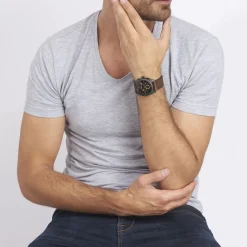 Montre Machine Marron-FOSSIL Clearance