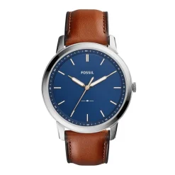 Montre Minimalist Bleu-FOSSIL Hot