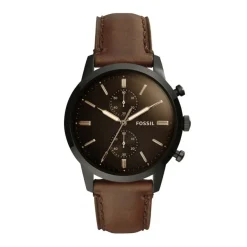 Montre Townsman Chrono Noir-FOSSIL Online