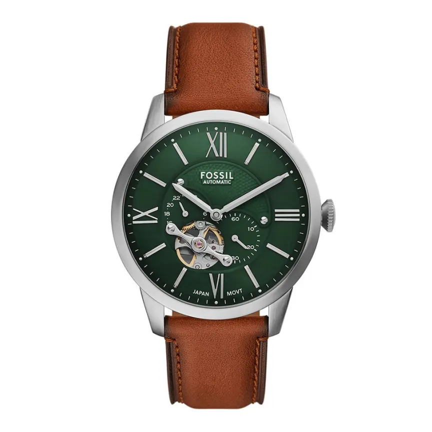 Montre Townsman Vert-FOSSIL Clearance