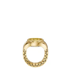 FOSSIL Montre Watch Ring Doré