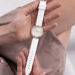 GUESS Montre Anna Blanc