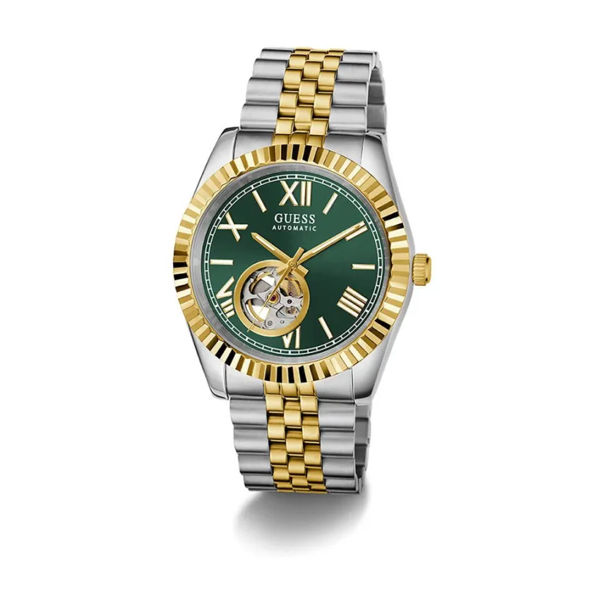 Montre Connoisseur Vert-GUESS Discount