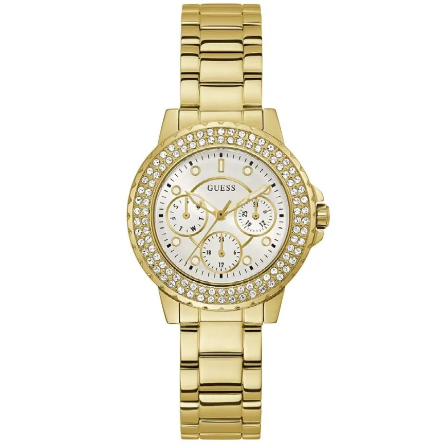 Montre Crown Jewel Blanc-GUESS Hot