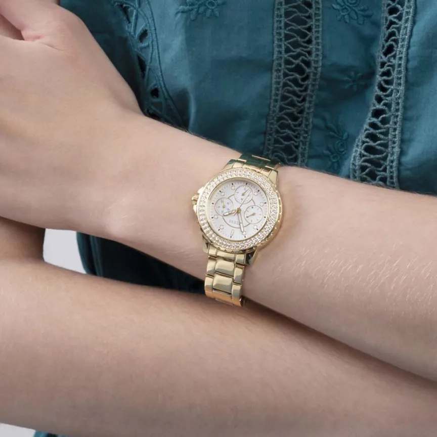 Montre Crown Jewel Blanc-GUESS Hot