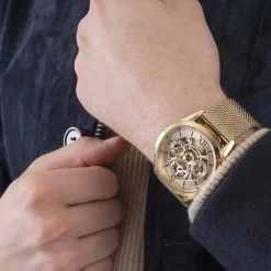 GUESS Montre Tailor Doré