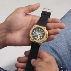 GUESS Montre Third Gear Noir