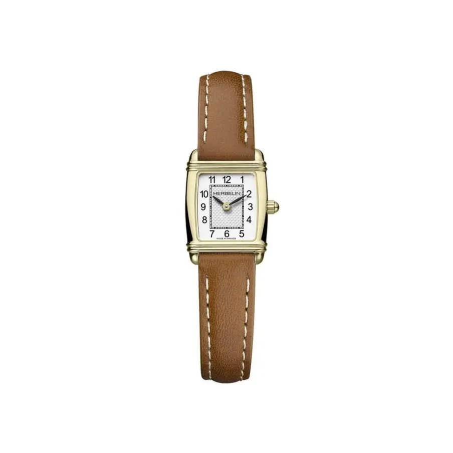 HERBELIN Montre Art Deco Argenté