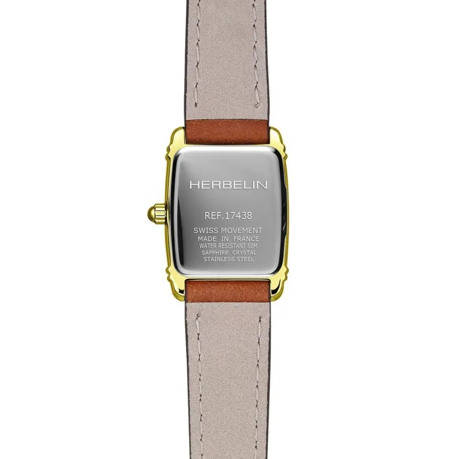 HERBELIN Montre Art Deco Argenté