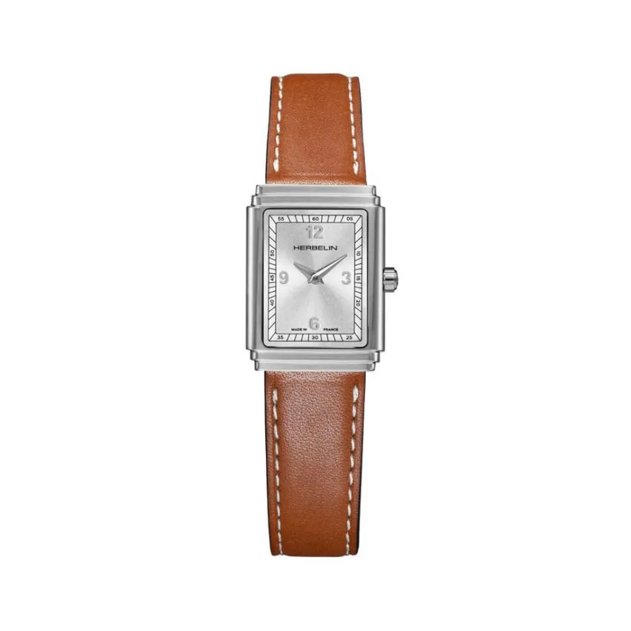 HERBELIN Montre Art Deco Argenté