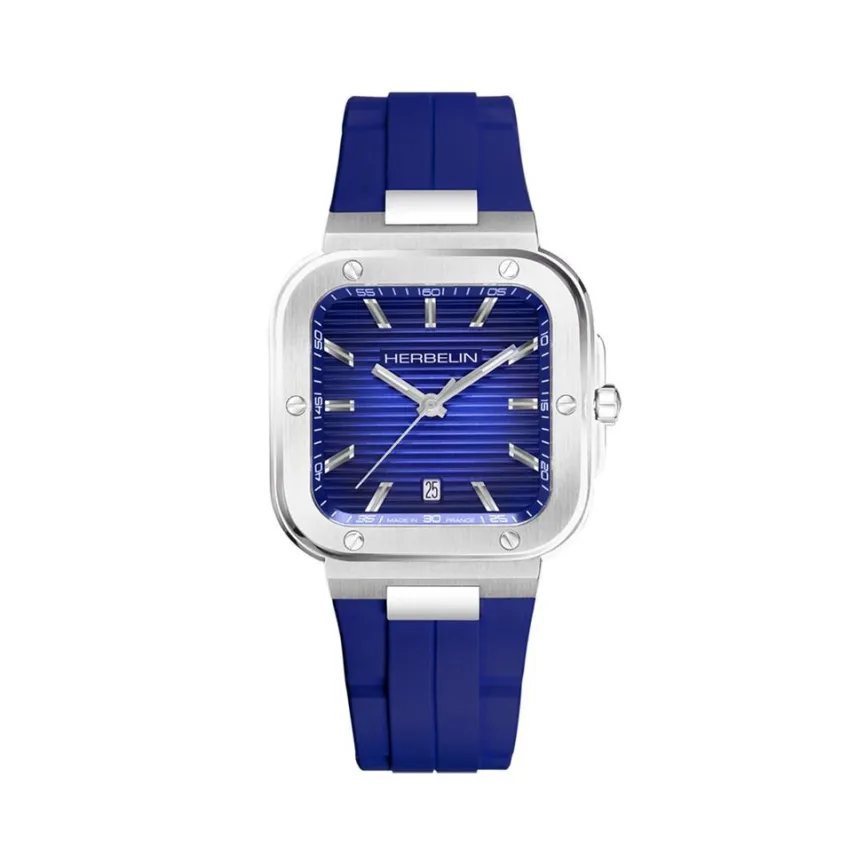 Montre Cap Camarat Square Bleu-HERBELIN