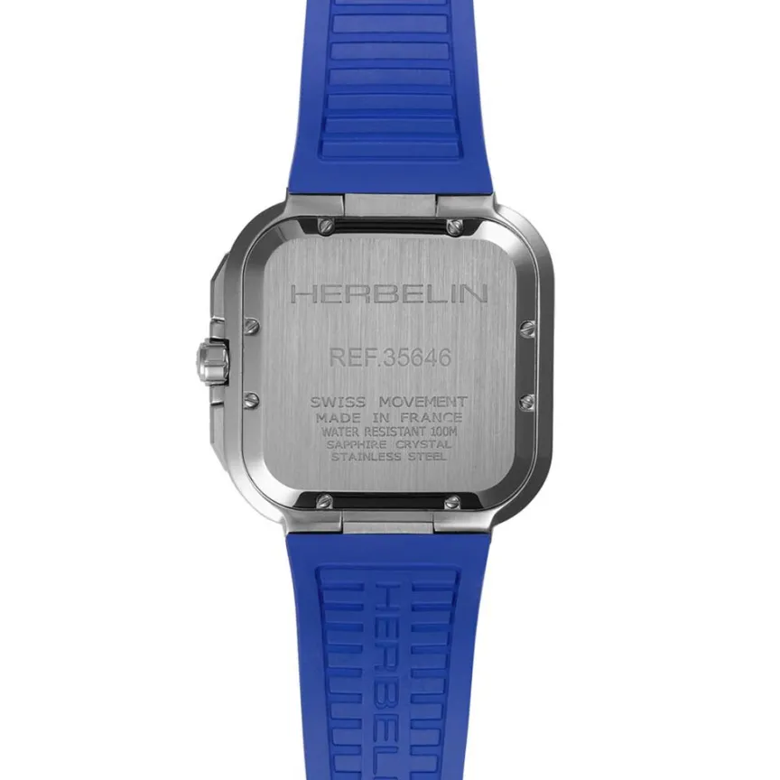 Montre Cap Camarat Square Bleu-HERBELIN Sale