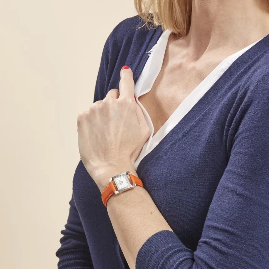 Montre 5Eme Avenue Blanc-HERBELIN