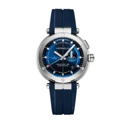 HERBELIN Montre Newport Mareographe Bleu