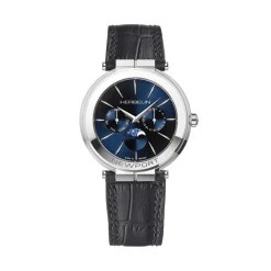 Montre Newport Slim Bleu-HERBELIN Outlet