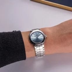 HERBELIN Montre Newport Slim Bleu Sky