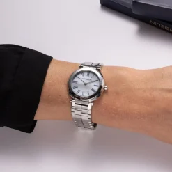 Montre Newport Slim Nacre Blanche-HERBELIN Sale