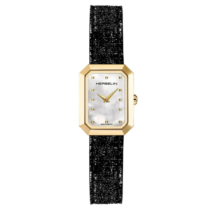 HERBELIN Montre Octogone Nacre Blanche