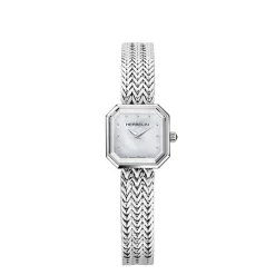 HERBELIN Montre Octogone Nacre Blanche