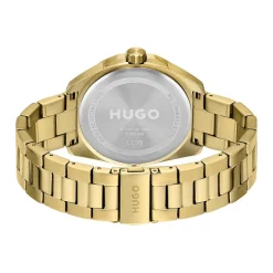 HUGO Montre Expose Doré